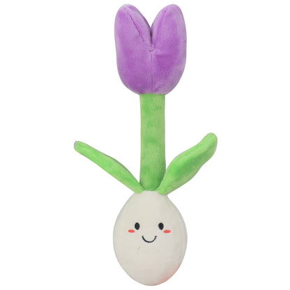 Valentine's Day Sounding Plush Pet The Toy Dog Pets Gym From House Purple Tulip