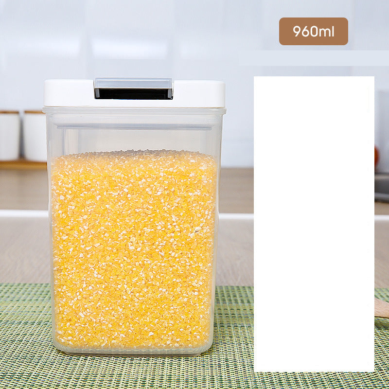 Whole Grain Kitchen Food Storage Box Plastic Kitchen DealSniper.net 960ml random color