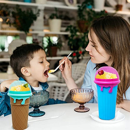 500ml Large Capacity Slushy Cup Summer Squeeze Homemade Juice Deals dealsniper-net