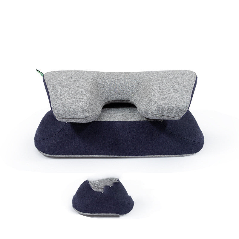 New Foldable Memory Foam Nap Pillow Health Gym From House Black