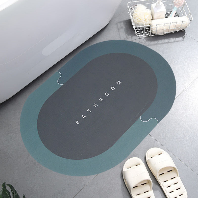 Home Bathroom Super Absorbent Shower Bath Mat House Gym From House CGreen 400MMx600MM