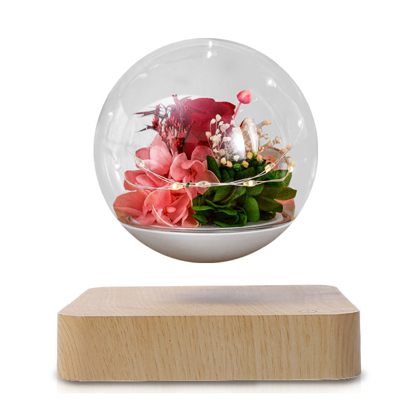 Home Desk Decoration Magnetic Levitation Perpetual Flower Ornament Home Decor DealSniper.net