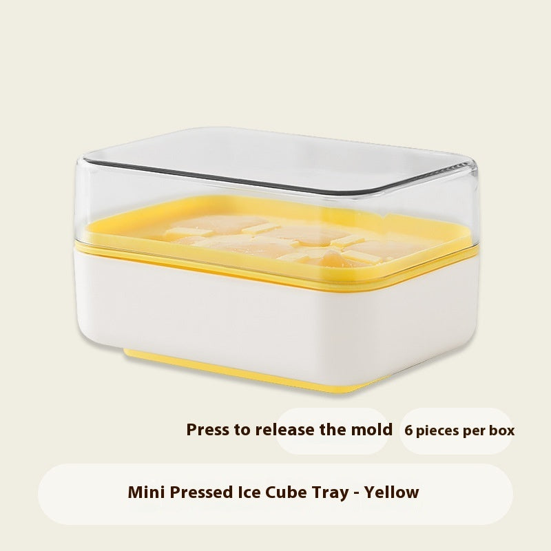 Mini Press Silicone Ice Tray Easily Removable