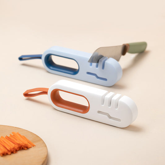 Knife Sharpener HIPS Kitchen Handheld Multi-function Kitchen Gym From House
