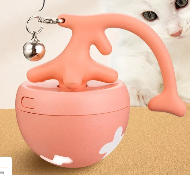 Smart Interactive Cat Toy Ball USB Moving Rolling Ball Pets Gym From House