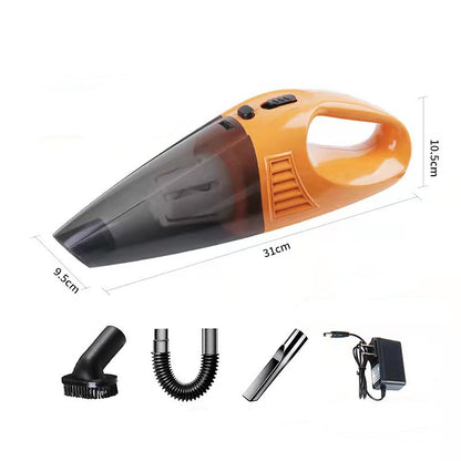 Handheld Portable High Power Wireless Car Vacuum Cleaner Electronic DealSniper.net Orange Chargable EU
