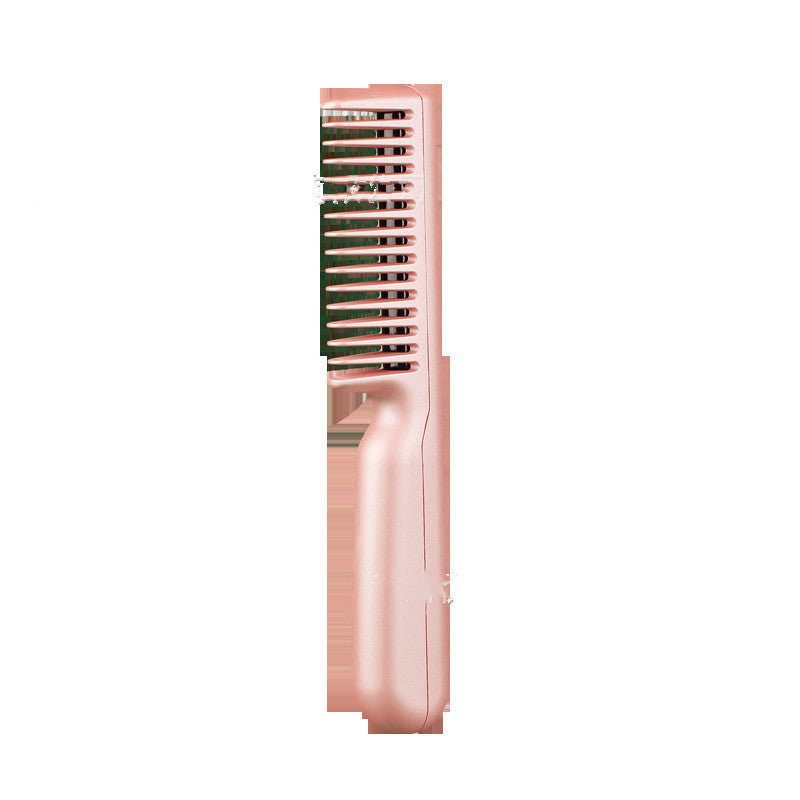 2 In 1 Wireless Straight Hair Comb Portable USB Charging