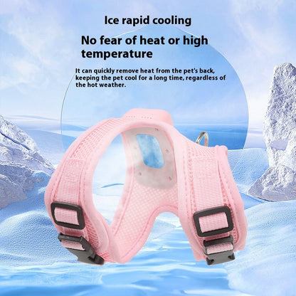 Pets Dog Vest Chest Strap Cooling And Breathable With Air Conditioner Pet Products Pets dealsniper-net