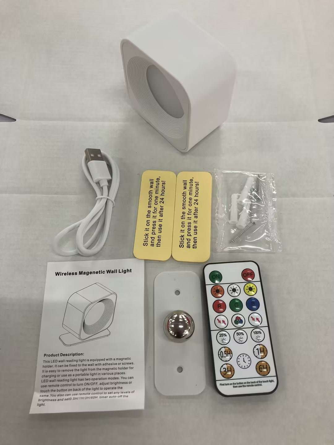 New Punch-free Touch Lamp House Gym From House Square white RGBW Touch style 2700k to 4000k to 5700k