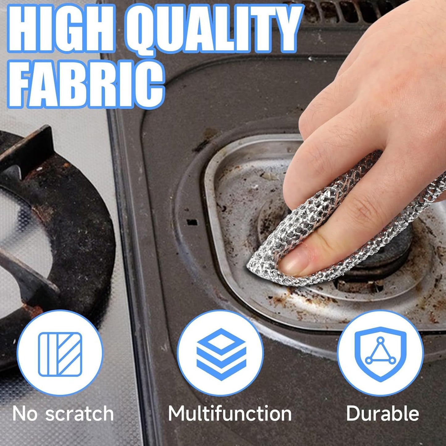 30PCS Multipurpose Wire Dishwashing Rags Kitchen DealSniper.net