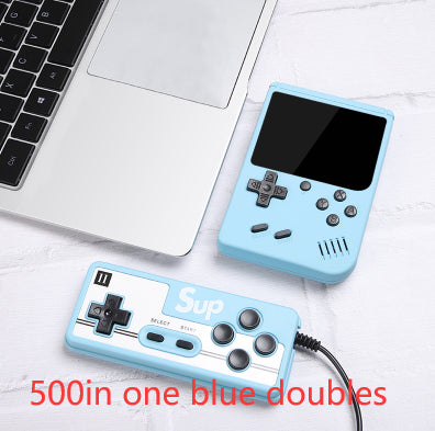 Retro Nostalgic Classic Mini Children's Game Console Gadgets dealsniper-net 500in one blue doubles