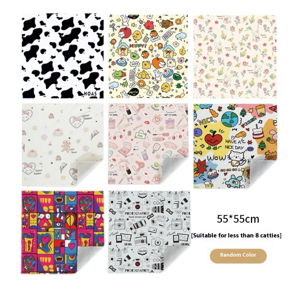 Multi-function Pet Wrap Cloth Camera Cover Protective Pets Gym From House Random Color 55x55cm