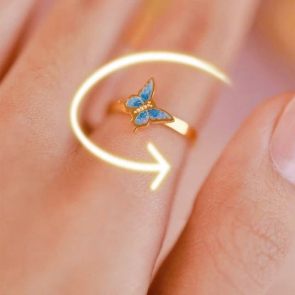 Finger Spinner Rings Fidget Anxiety Ring For Women Relieving Deals DealSniper.net D