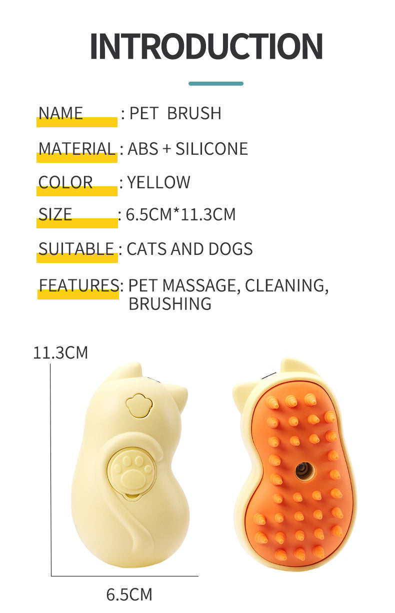 Electric One-click Disposable Spray Brush Cleaning Pets dealsniper-net