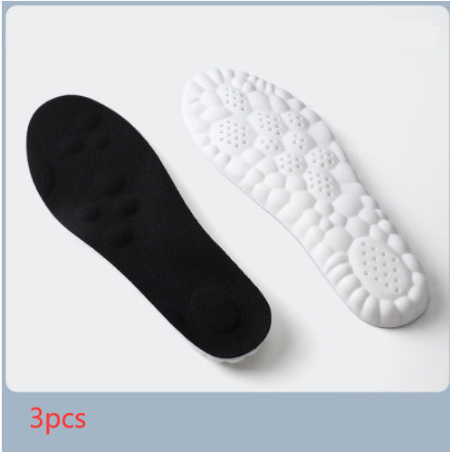 Sports Insole Boys And Women Feel Like Stepping Health DealSniper.net Black 3pcs 35to36