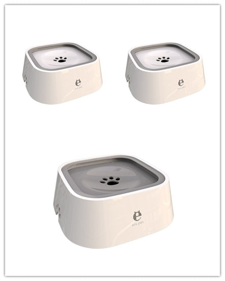 Non-wet Mouth Dog Bowl, Floating Bowl, Anti-overturning Pets Gym From House Mix color set12