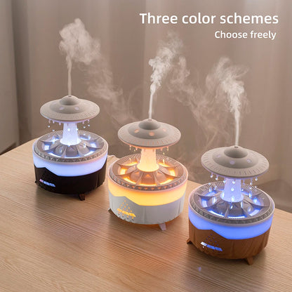 New UFO Raindrop Humidifier Water Drop Air Humidifier House dealsniper-net