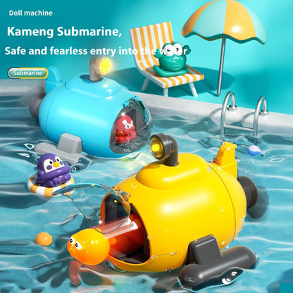 Water Toys Luminous Catapult Submarine Bath Toys Kids DealSniper.net