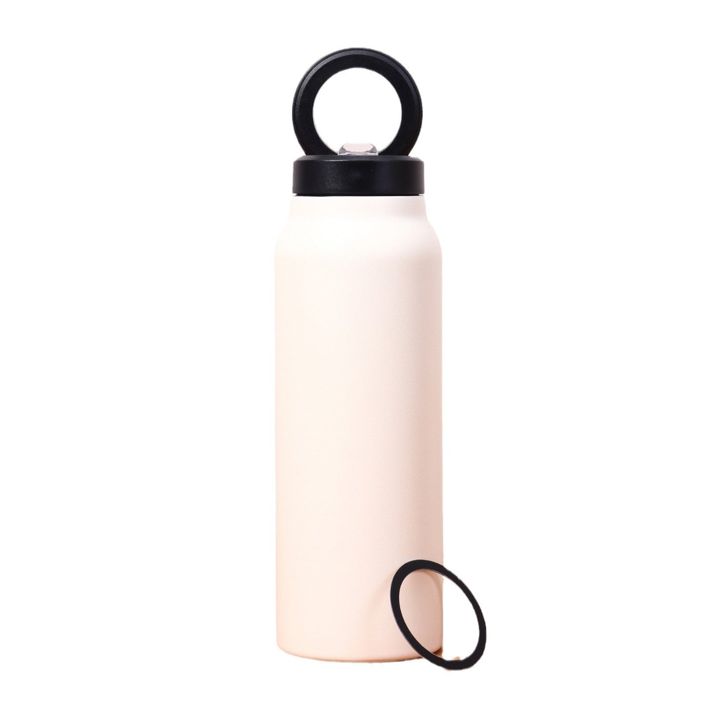 304 Stainless Steel Vacuum Cup Creative Magnetic Water Cup Outdoor Gym From House White 24oz