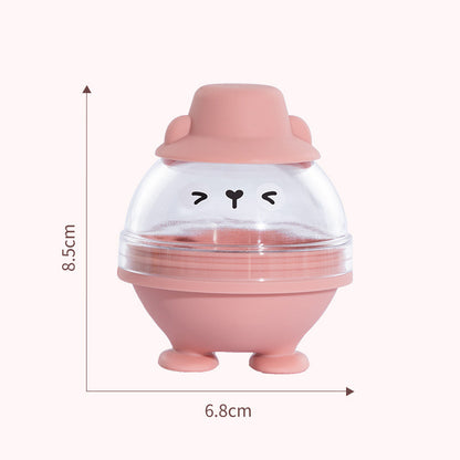 Whisky Ice Hockey Mold Silica Gel Food Grade Kitchen Gadgets Kitchen dealsniper-net Pink
