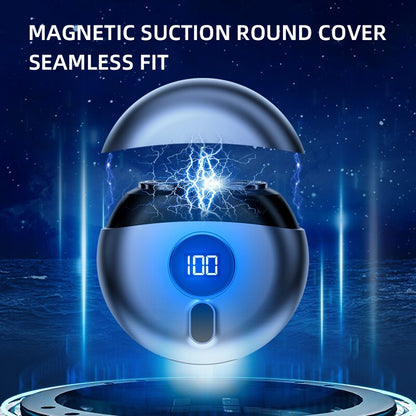 Mini Electric Razor Travel Men's Shaver LED Power Display Beauty dealsniper-net