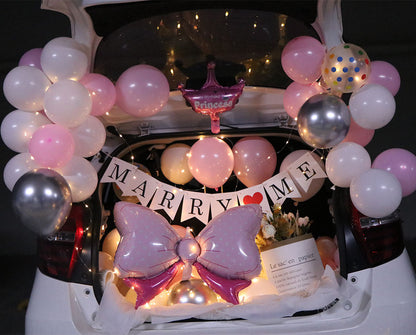 Car Trunk Surprise Arrangement Set Child Girlfriend Birthday