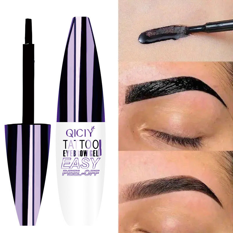 Tattoo Easy Peel Off Eyebrow Gel Cream Types Long-Lasting Beauty Gym From House