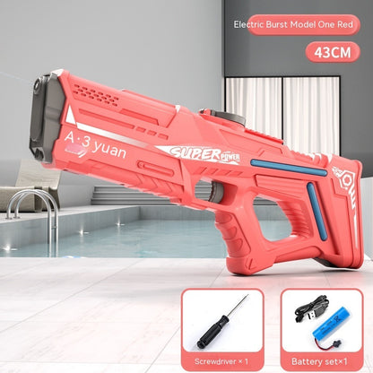 Children's Large Automatic Electric Water Suction Gun Toy Kids DealSniper.net Style1