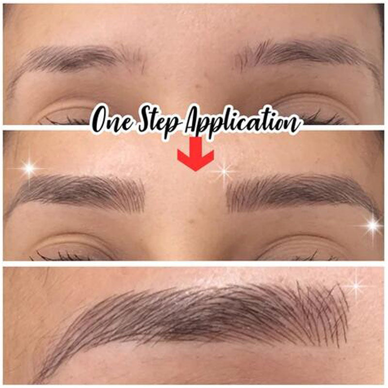 Water-based Hair-liked Authentic Eyebrow Tattoo Sticker Beauty Gym From House