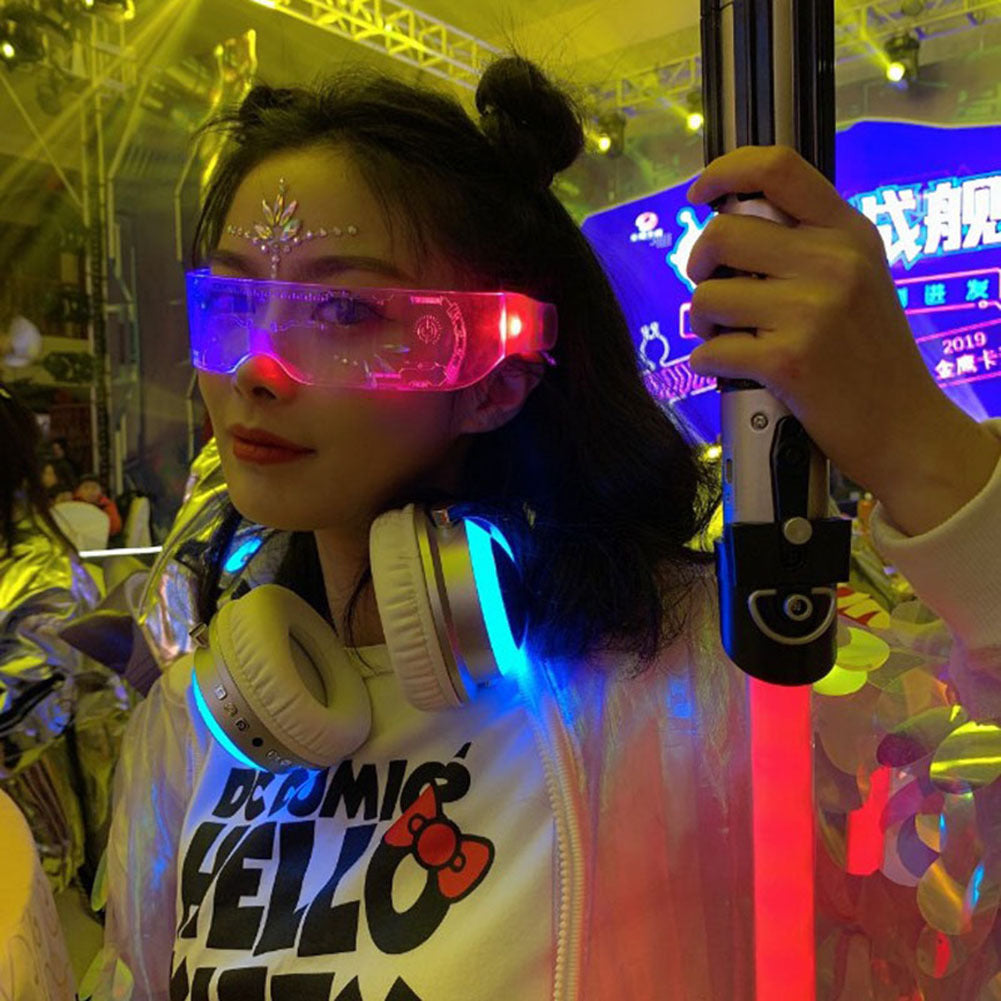 LED Luminous Glasses Party Bar Disco Punk Glasses Gifts