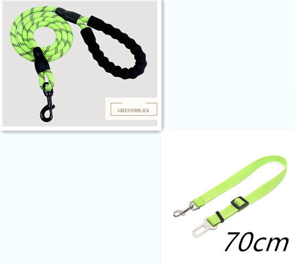 Reflective Dog Leash Nylon Pet Dog Leash Rope