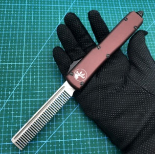 Microtechnology UT85 Items Of EDC Straight Comb Accessories With Injured Teeth Men DealSniper.net Brown