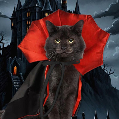 Cute Halloween Pet Costumes Cosplay Vampire Cloak Pets Gym From House