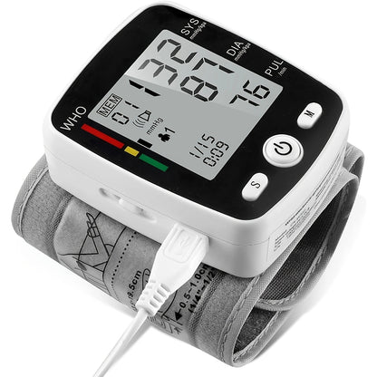 Wrist Blood Pressure Monitor Adjustable Automatic Wrist Cuff Beauty dealsniper-net X1030A