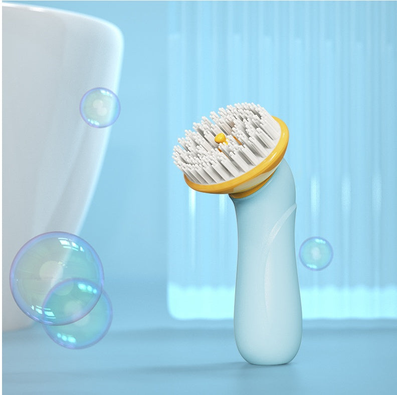 New Hand-held Pet Bath Brush Bath Brush Cleaning Pet Shower Pets Gym From House Blue