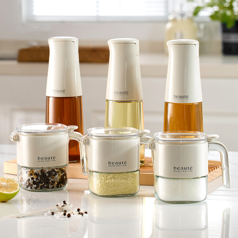 Light Luxury Pressed Sealed Seasoning Can Kitchen dealsniper-net