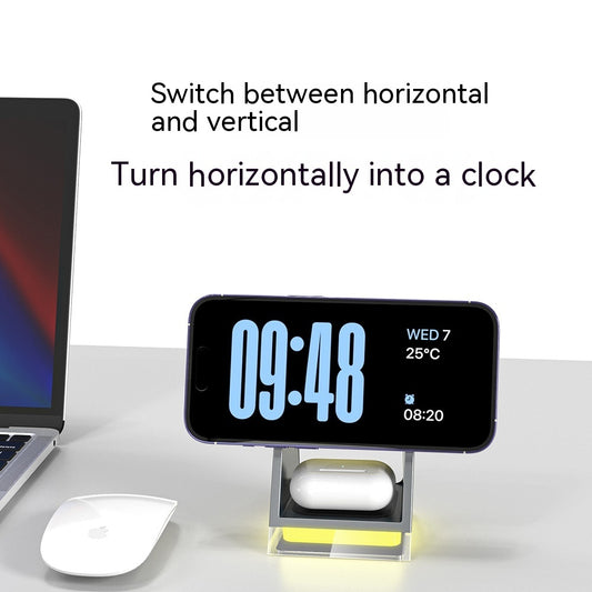 Touch Magnetic Three-in-one Wireless Charger Gadgets Gym From House