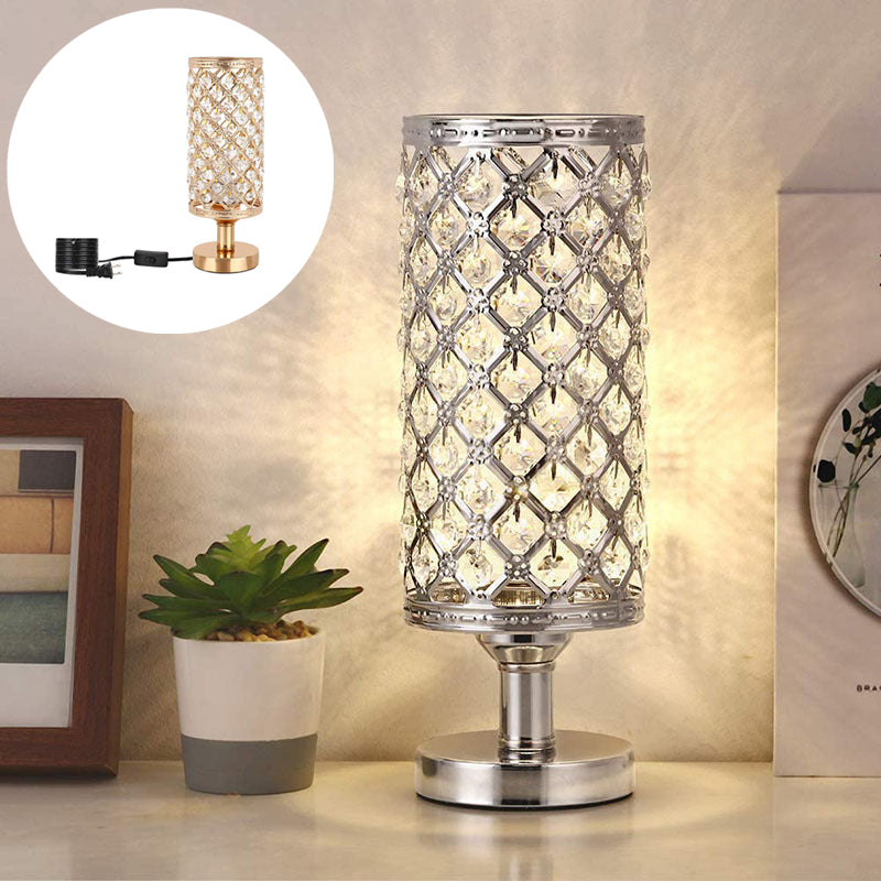 New Modern Crystal Table Lamp With Stylish Personality And Warm