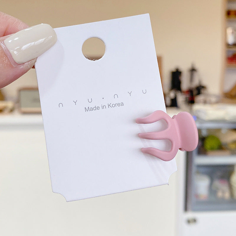 High Ponytail Grip Fixed Gadget Barrettes Beauty DealSniper.net Pink 2CM