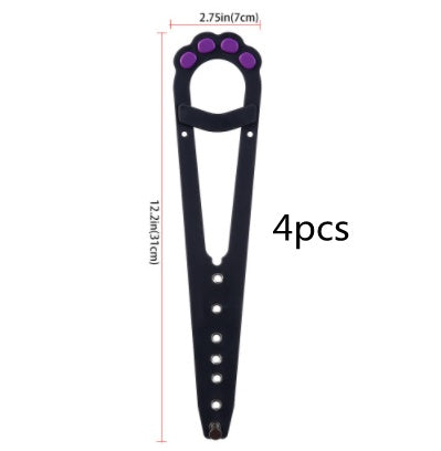 Pet Door Holder Latch Prevents Dogs From Entering House DealSniper.net Black4pcs Second generation