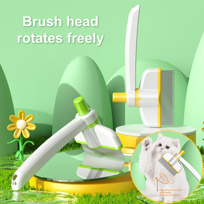 Cat Comb Tie Removal Floating Hair Magic Long Hair Pet Self-Cleaning Pets Gym From House
