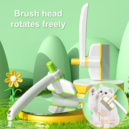Cat Comb Tie Removal Floating Hair Magic Long Hair Pet Self-Cleaning Pets Gym From House