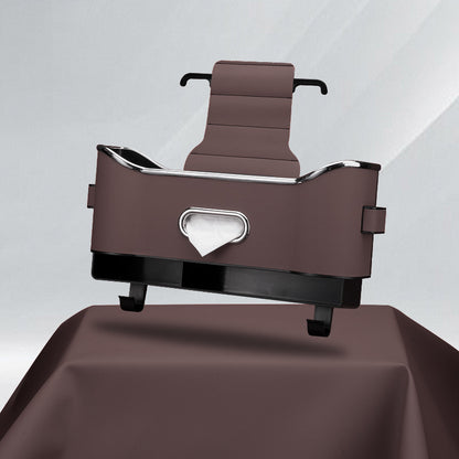 Car-used Storage Box Seat Back Tissue Box Vehicle Gym From House Caramel Mocha 34cmx17cmx8cm