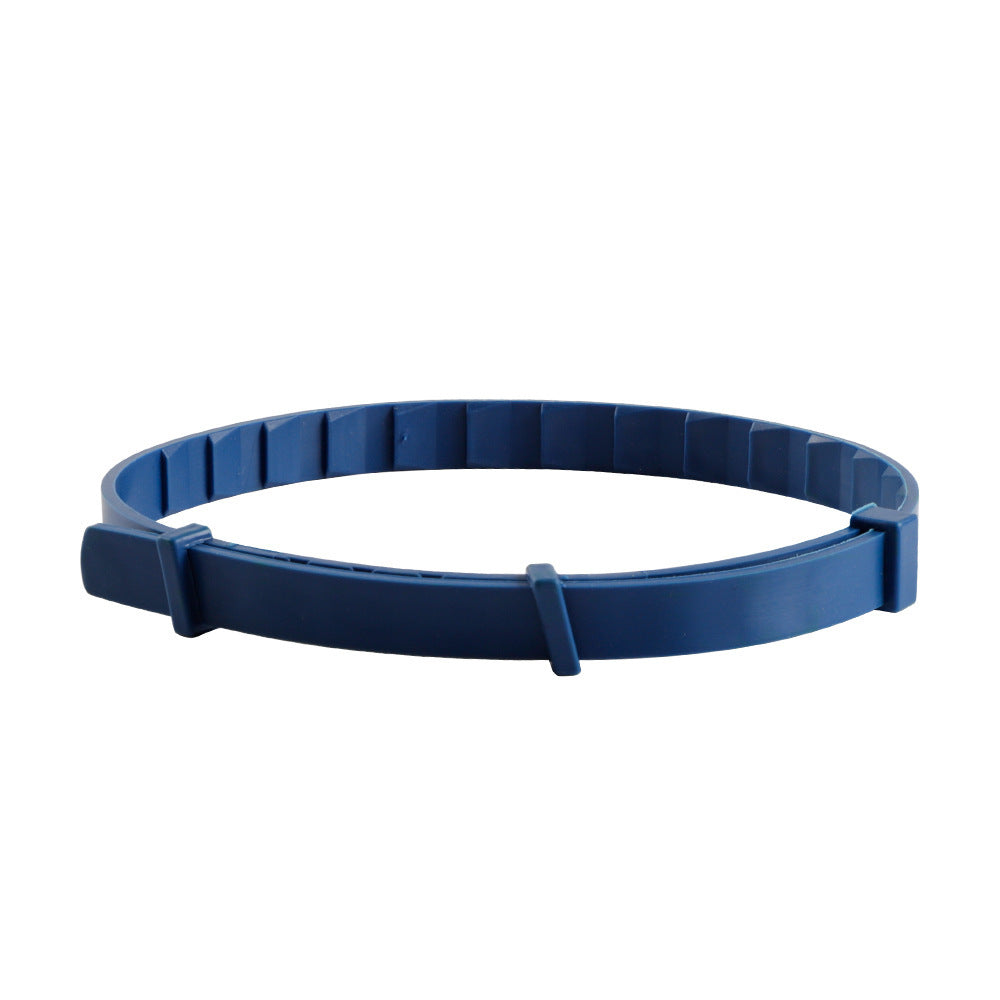 Pet Collar Silicone Adjustable Dogs And Cats Collar Protection Pets DealSniper.net Blue Cat Style Aluminum Boxed