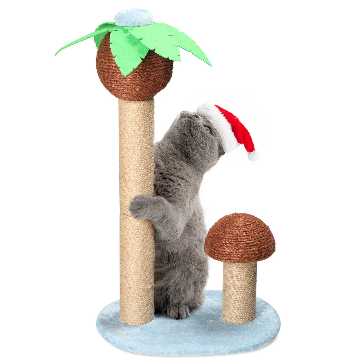 40X30X73CM CAT SCRATCHING COLUMN SISAL CAT CLIMBING FRAME Pets dealsniper-net