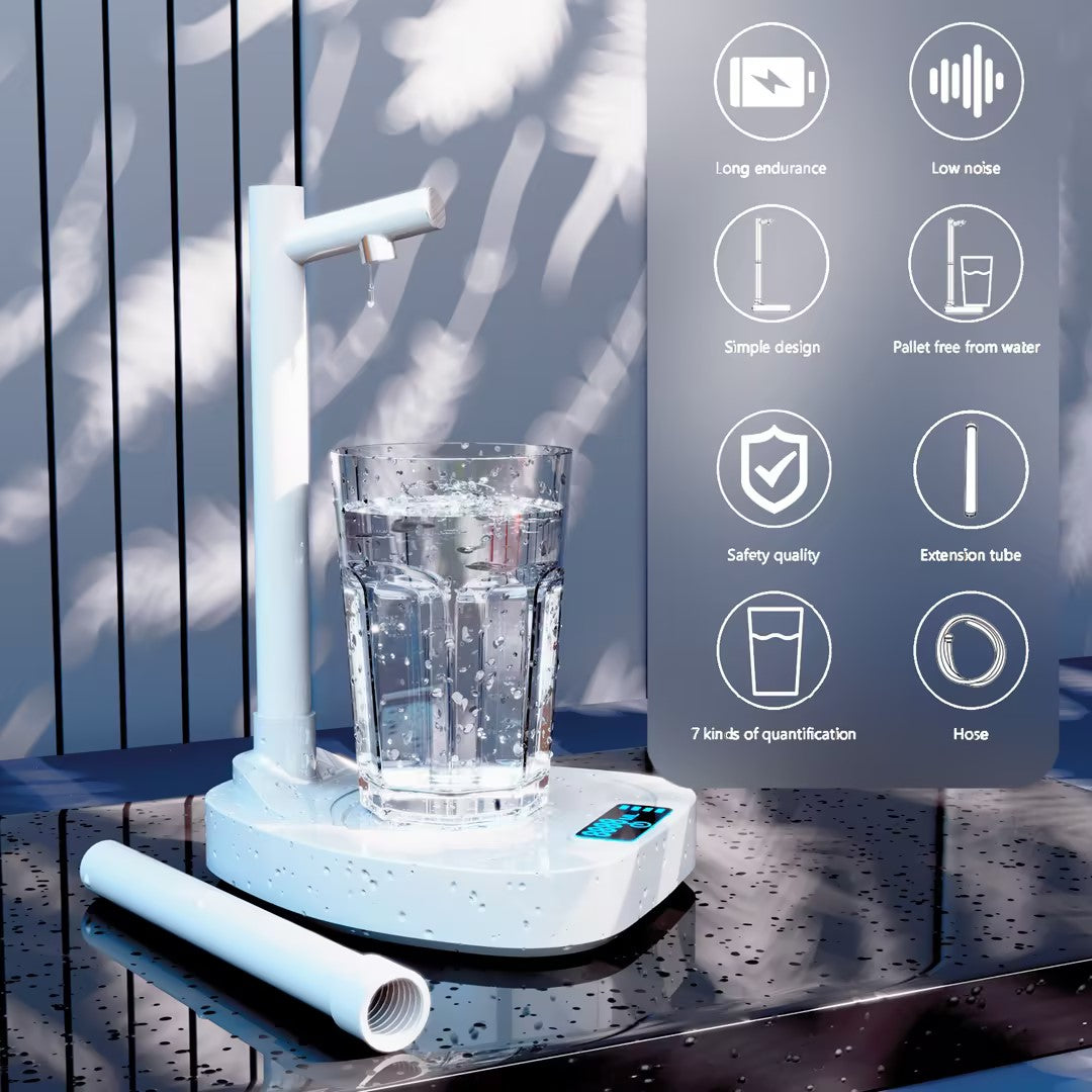 Added Extension Tupe Water Dispenser Automatic Water Bottle Desktop