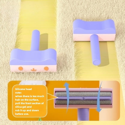 New Pet Hair Roller Remover Lint Brush 2-Way Dog Cat Comb Pets dealsniper-net