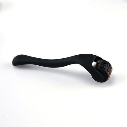Matte Black Frosted Titanium Alloy Needle Roller Beard Roller Men Gym From House 0.25mm