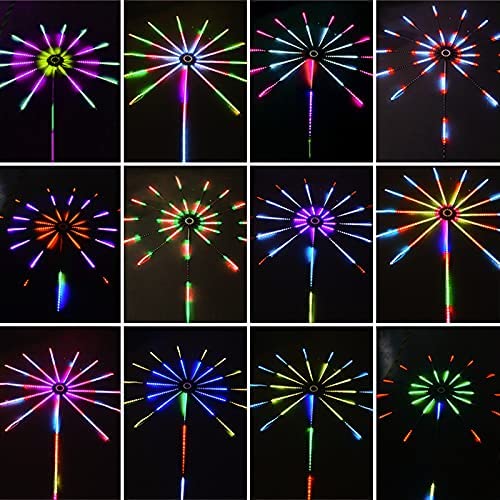 Firework Lights LED Strip Music Sound Changing LED Firework Light Home dealsniper-net