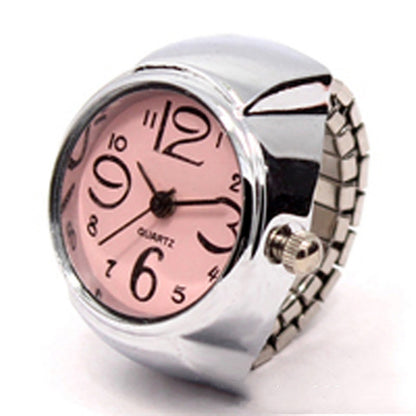 Personalized Men And Women Ring Watch Hot Sale Couple Ring Jewelry dealsniper-net Pink